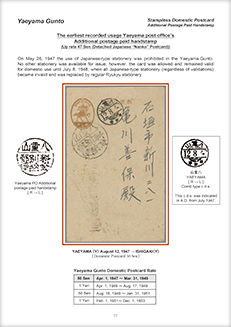株式会社鳴美 増刊 琉球・沖縄聚郵大鑑<米国施政権下篇> 第一巻 株式会社鳴美 増刊 琉球・沖縄聚郵大鑑<米国施政権下篇> 第一巻